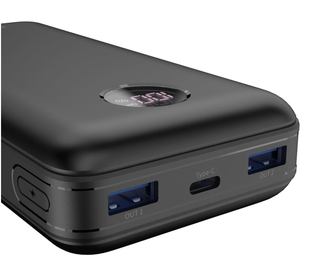 CANYON PB-2002 LED 20000 mAh PD 20W QC 3.0 Czarny - 1261520 - zdjęcie 3